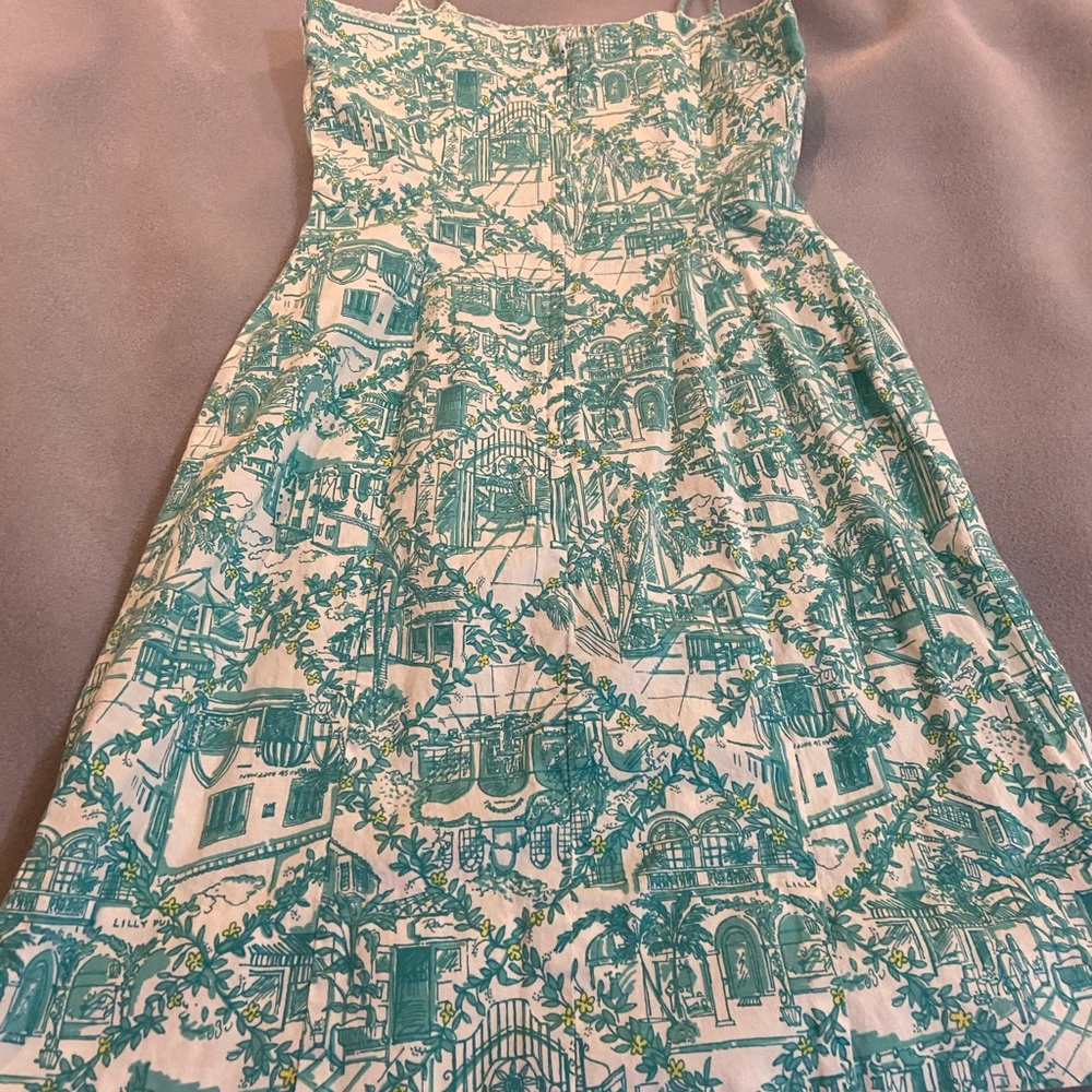 Lilly Pulitzer white tag Toile dress